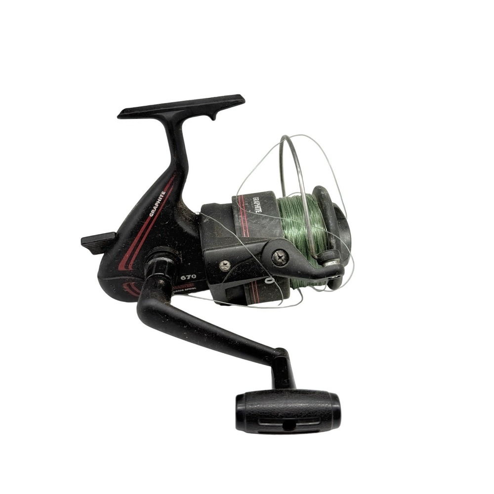 Master 670 Graphite Long Spool Spinning Fishing Reel